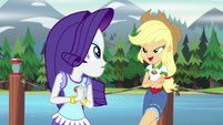 Applejack --the stitching on your poncho-- EG4