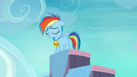 Filly Rainbow Dash feeling alone S7E7