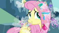 Fluttershy with the Breezies S4E16