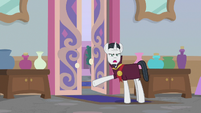 Neighsay dismissing Cozy from his office S8E26