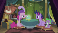 Pinkie with crystal ball S2E20