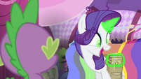 Rarity "and with this book" S4E23