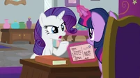 Rarity "gotten a copy of your book" S8E16.png (997 KB) "I still don't understand how Flim and Flam could have gotten a copy of your book."