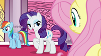 Rarity -they must have defeated the villain- S7E25