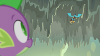 Spike watches Ember fly away S6E5