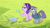 Starlight "not to make the spars too heavy" S7E4