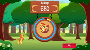 SunsetShimmer Applepicking win MLPMobileApp