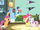 Apple Bloom and Sweetie Belle walking towards Scootaloo S4E05.png