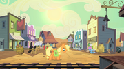 Applejack at Dodge Junction S2E14