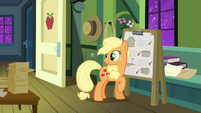 Applejack looks behind S3E08