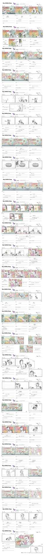 A storyboard from the episode, by Sabrina Alberghetti