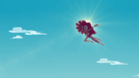 Pinkie Pie sailing high into the air EGDS16