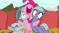 Pinkie hugging Marble and Limestone S7E4