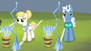 Pizzelle and Royal Pin taking positions S4E24
