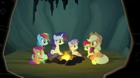 Pony sisters sit around the campfire again S7E16.png (736 KB)