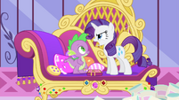 Rarity "We must find the puppeteer right away" S4E23