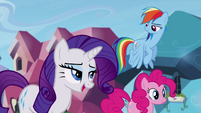 Rarity "we never hear a peep out of you" S4E25