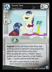 Savoir Fare, Snooty Server card MLP CCG