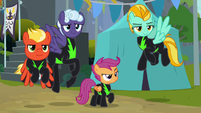 Scootaloo and the Washouts together S8E20