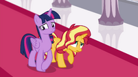 Twilight and Sunset both looking nervous EGFF