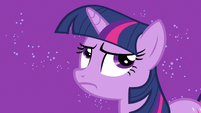 Twilight thinking about it S3E5