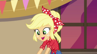 Applejack "this is so excitin'!" EGDS25