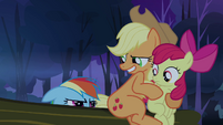 Applejack 'So where is it's brain?' S3E6