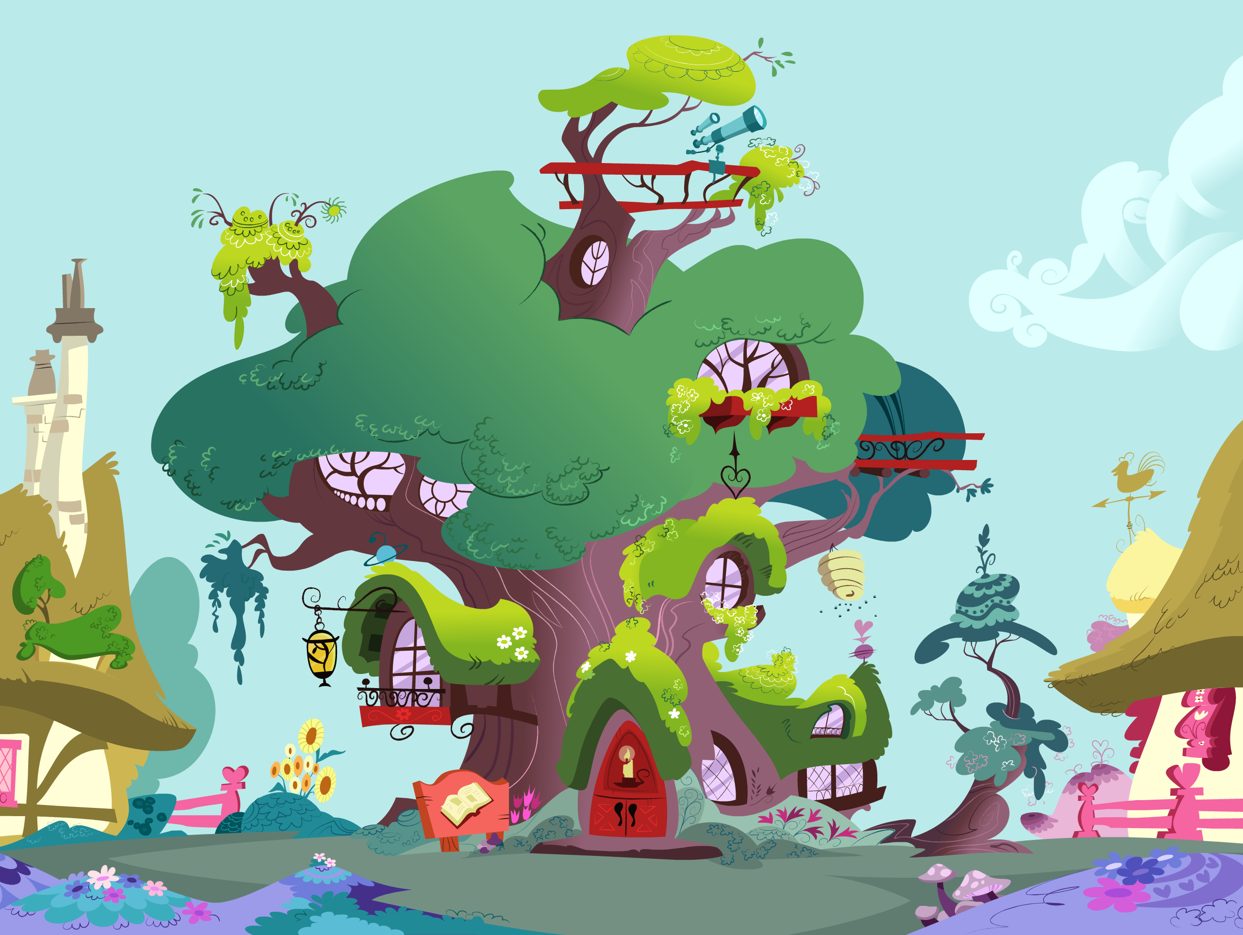 Ponyville My Little Pony La Magia de la Amistad Wiki Fandom