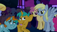 Derpy angry at Snips and Snails S1E06