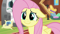 Fluttershy giving a very adorable smile S7E5