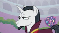 Neighsay looking grimly serious S8E26