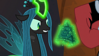 Queen Chrysalis with Bewitching Bell S9E17