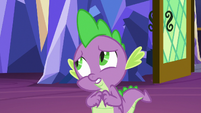 Spike unsure of how to answer S8E24