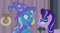 Starlight Glimmer incredulous at Trixie S9E11