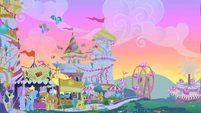 Twilight Sparkle's flashback of Canterlot S1E23