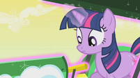 Twilight notices her plow pick up speed S1E11