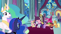 Celestia "made yourselves at home" S9E2