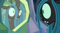 Chrysalis-Ocellus' mirror reflection S8E22