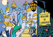 Comic issue 19 Alternate Canterlot