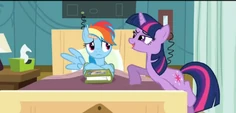 Dash scared of Twilight's evil face S02E16