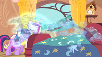 Discord sneezes and turns into bubbles S4E11