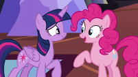 Pinkie "tell those butterflies" S5E11