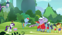 Rainbow Dash dismisses the other players S8E17