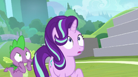 Starlight surprised by Discord's words S8E15