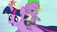 Twilight and Spike "almost there" S4E01