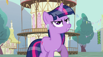 Twilight mad at Rainbow Dash S03E13