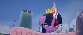 Twilight with a lit candle on her head MLPTM