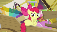 Um, Apple Bloom, I don't think you can get a cutie mark for good behavior.