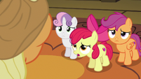 Apple Bloom sad "we know" S9E22