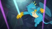 Gallus touching another blue light S8E22